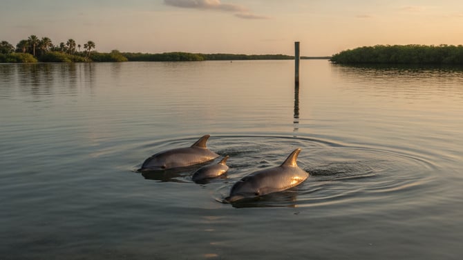 Two-bedroom Cocoa Beach condos for a dolphin-and-manatee weekend
